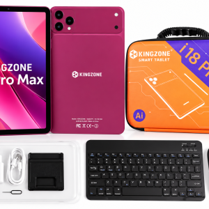 Tablette KINGZONE i18 Pro Max – 10 pouces – 1 To – Pack complet